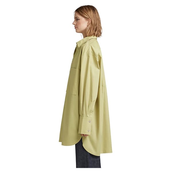 G-star D22492-d308 Oversized Boyfriend Fit Skjorta Med Långa ärmar Grönt 2XS Kvinna
