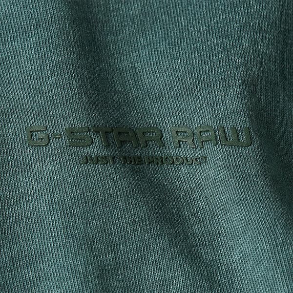G-star Overdyed Center Chest Boxy T-shirt Med Korte ærmer Blå 2XS Mand