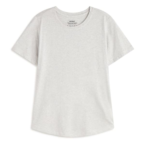 Ecoalf Lake T-shirt Med Korta ärmar Vit M Kvinna