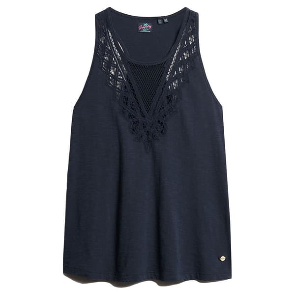 Superdry Lace ärmlös T-shirt Flerfärgad XS Kvinna