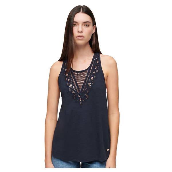 Superdry Lace ärmlös T-shirt Flerfärgad XS Kvinna