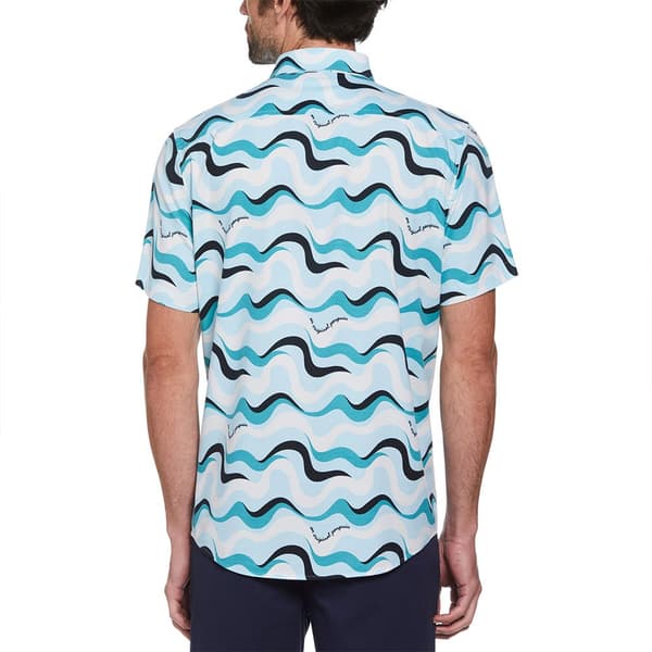 Original Penguin Aop Wavy Kortärmad Skjorta Flerfärgad L Man