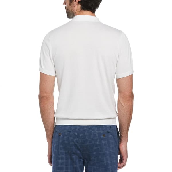 Original Penguin Cash Like Vertical Stripe Kortärmad Polotröja Vit XL Man