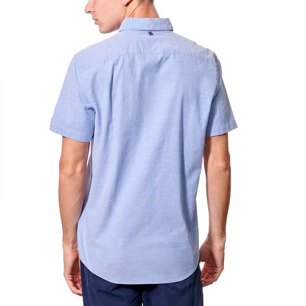 Original Penguin Eco Oxford Kortärmad Skjorta Blå L Man
