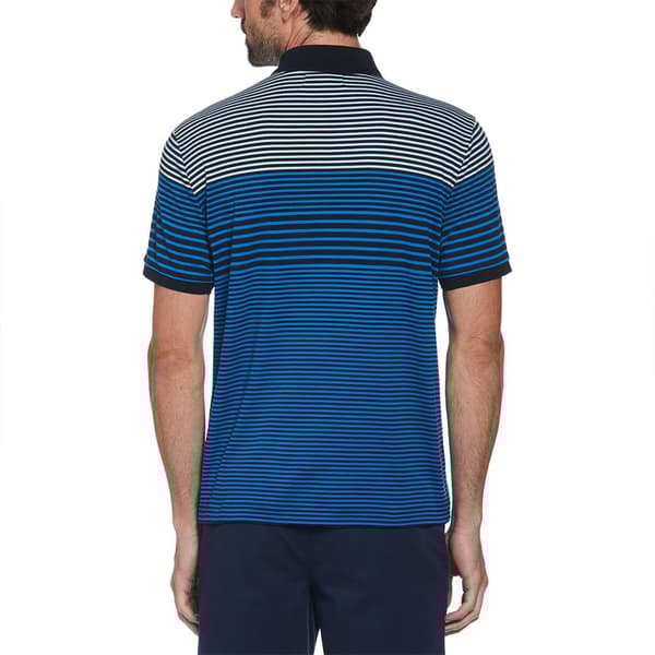 Original Penguin Int Eng Stripe Kortärmad Polotröja Blå M Man