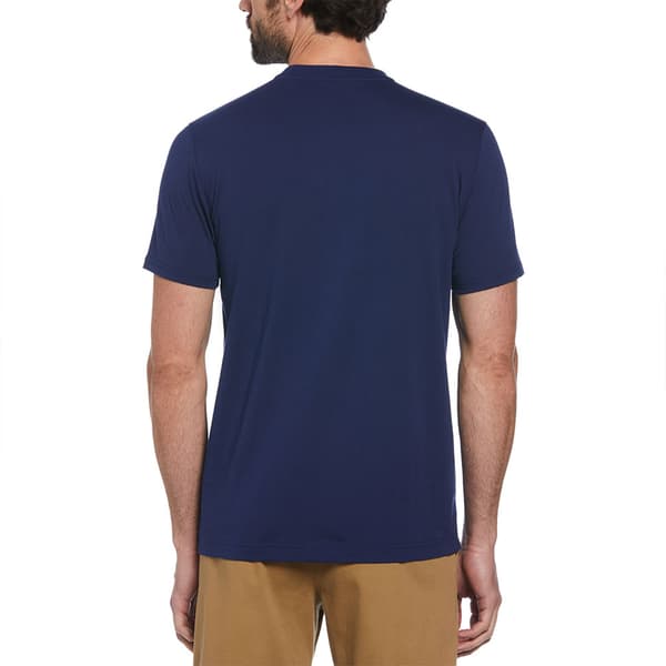 Original Penguin Graphic Confetti Logo T-shirt Med Korta ärmar Blå XL Man