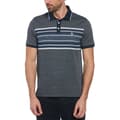 Miniatyrbild 1 av 2: Original Penguin Jacquard Eng Stripe Kortärmad Polotröja Blå,Grå S Man