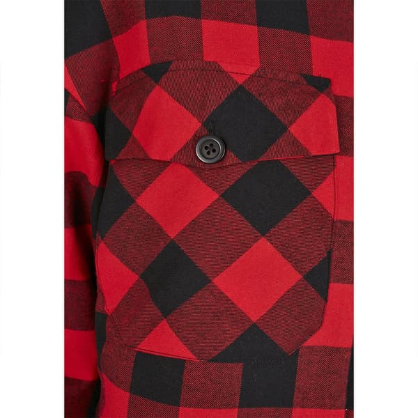 Urban Classics Flannel Skjorta Röd 5XL Kvinna