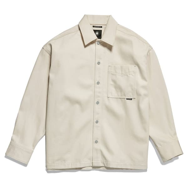 G-star Boxy Fit Skjorta Med Långa ärmar Beige XS Man