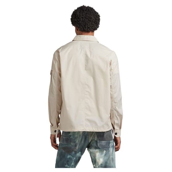 G-star 2 Pocket Relaxed Fit Skjorta Med Långa ärmar Beige XS Man