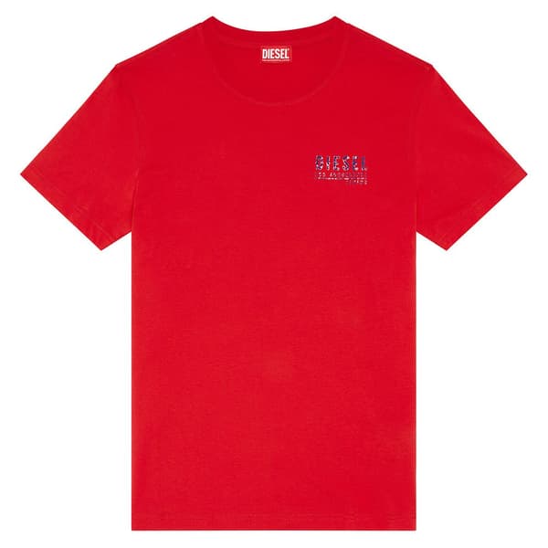 Diesel Diegor K72 T-shirt Med Korta ärmar Röd XL Man