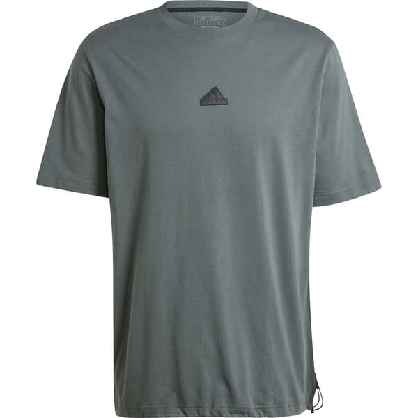 Adidas City Escape Q1 T-shirt Med Korta ärmar Grönt S Man