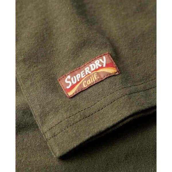 Superdry Classic Vl Heritage Relaxd Lyhythihainen T-paita Vihreä S Nainen