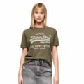 Pikkukuva 1 / 4: Superdry Classic Vl Heritage Relaxd Lyhythihainen T-paita Vihreä XS Nainen