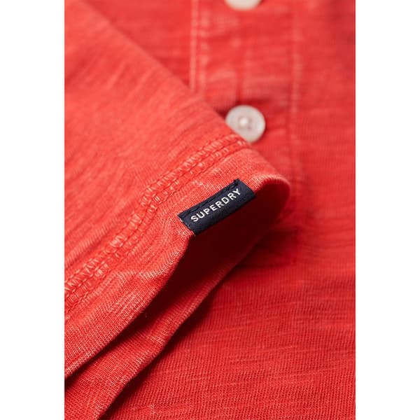 Superdry Grandad T-shirt Med Korta ärmar Orange M Man