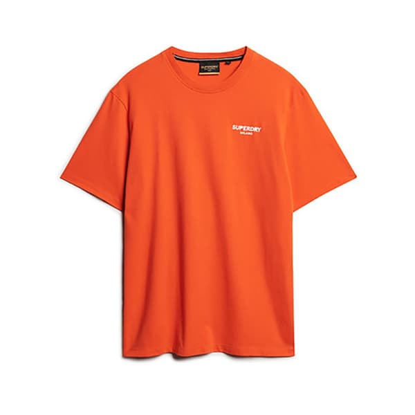 Superdry Luxury Sport Loose T-shirt Med Korta ärmar Röd S Man