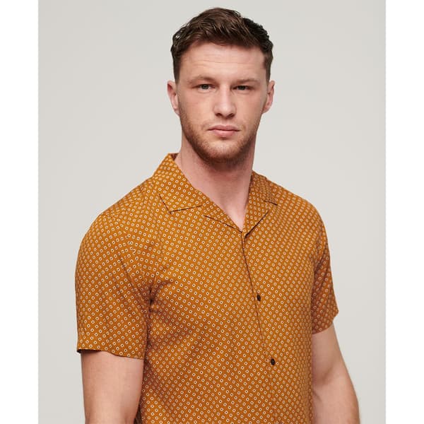 Superdry Revere 70s T-shirt Med Korta ärmar Gul L Man