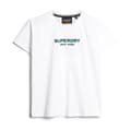 Miniatyrbild 2 av 5: Superdry Sport Luxe Graphic Fitted T-shirt Med Korta ärmar Vit L Kvinna