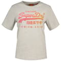 Miniatyrbild 1 av 2: Superdry Tonal Vl Graphic Relaxed T-shirt Med Korta ärmar Grå S Kvinna