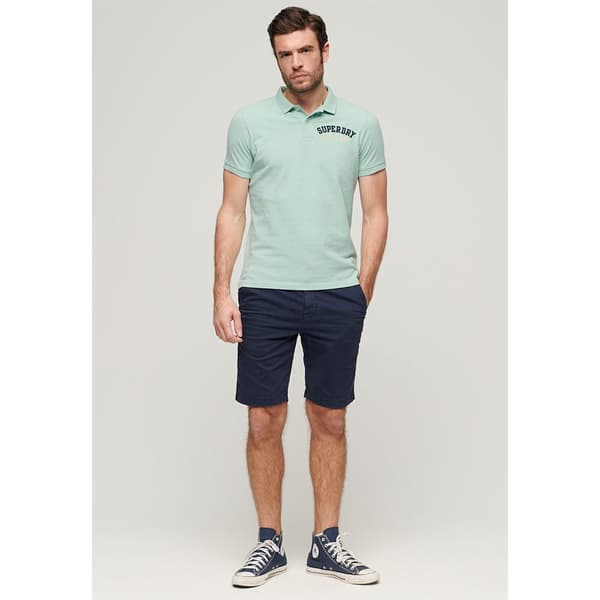 Superdry Vintage Superstate Lyhythihainen Pikeepaita Vihreä S Mies