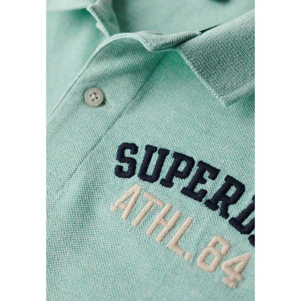 Superdry Vintage Superstate Lyhythihainen Pikeepaita Vihreä S Mies