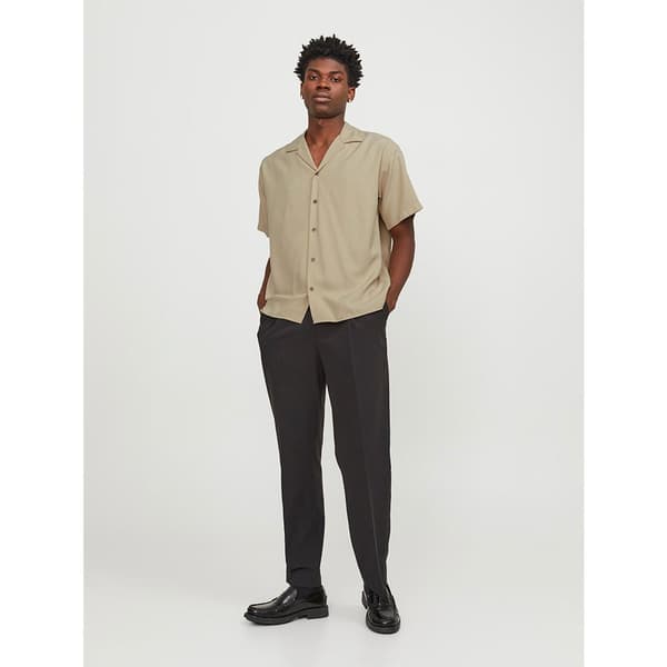 Jack & Jones Aaron Tencel Resort Lyhythihainen Paita Beige M Mies
