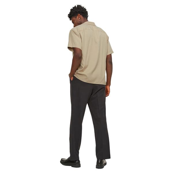 Jack & Jones Aaron Tencel Resort Lyhythihainen Paita Beige M Mies