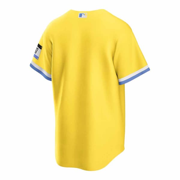 Nike Mlb Limited City Connect Jersey T-shirt Med Korte ærmer Gul M Mand
