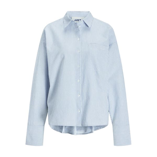 Jack & Jones Siva Oxford Jjxx Skjorte Med Lange ærmer Hvid M Kvinde