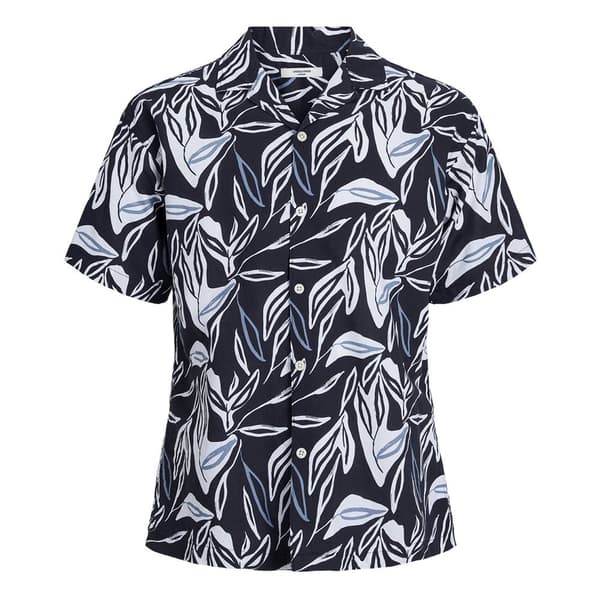 Jack & Jones Summer Leaf Kortärmad Skjorta Flerfärgad L Man