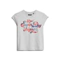 Miniatyrbild 3 av 6: Superdry Floral Scripted T-shirt Med Korta ärmar Grå 2XS Kvinna