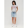 Miniatyrbild 6 av 6: Superdry Floral Scripted T-shirt Med Korta ärmar Grå 2XS Kvinna