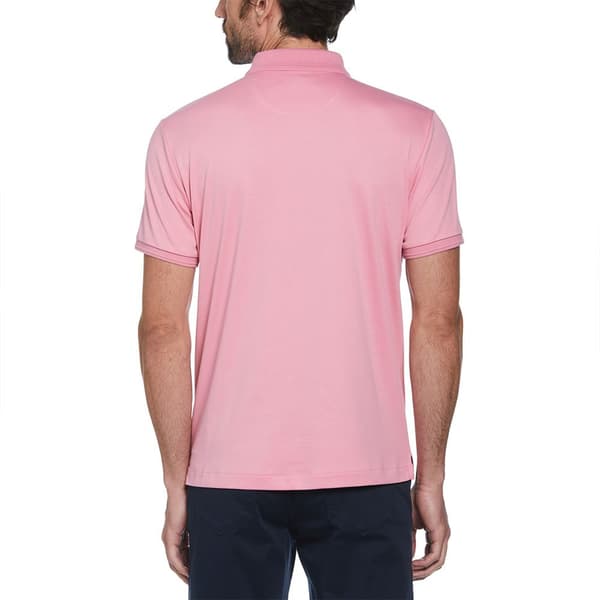 Original Penguin Daddy Organic Interlock Sticker Pete Lyhythihainen Pikeepaita Pinkki XL Mies