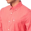 Pikkukuva 4 / 4: Original Penguin Eco Aop Mini Geo Pitkähihainen Kauluspaita Pinkki XL Mies