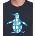 Miniatyrbild 3 av 3: Original Penguin Hd Graphic Logo Pete Fill T-shirt Med Korta ärmar Blå XL Man