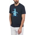 Miniatyrbild 1 av 3: Original Penguin Hd Graphic Logo Pete Fill T-shirt Med Korta ärmar Blå XL Man