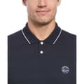 Miniatyrbild 2 av 2: Original Penguin Honeycomb Ao Jacquard Kortärmad Polotröja Blå XL Man