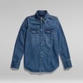 Miniatyrbillede 2 af 4: G-star Western Slim Fit Skjorte Med Lange ærmer Blå S Kvinde