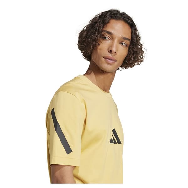 Adidas Z.n.e T-shirt Med Korta ärmar Gul S / Regular Man