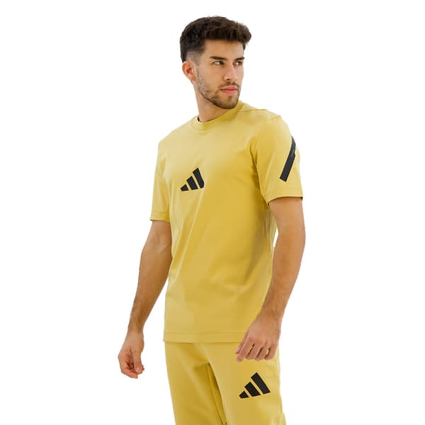 Adidas Z.n.e T-shirt Med Korta ärmar Gul XL / Regular Man
