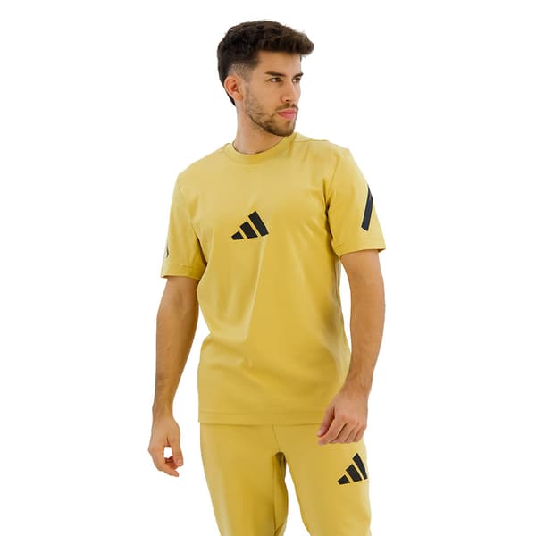 Adidas Z.n.e T-shirt Med Korta ärmar Gul XL / Regular Man