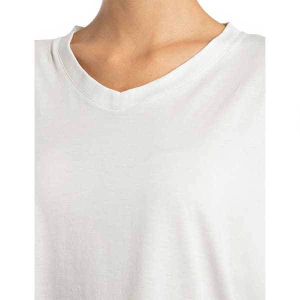 Replay W3163 .000.23612p T-shirt Med Lange ærmer Hvid M Kvinde