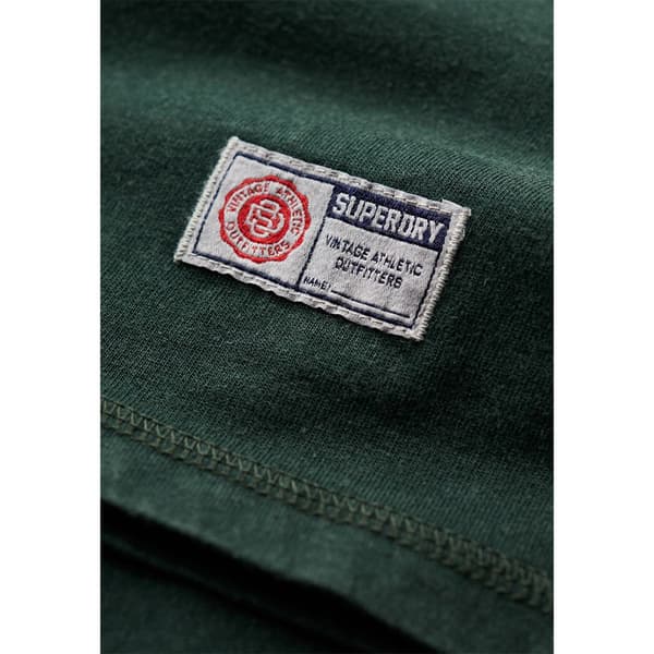 Superdry Vintage Athletic T-shirt Med Lång ärm Grönt S Man
