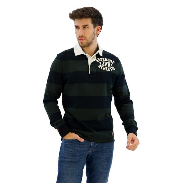Superdry Vintage Athletic Rugby T-shirt Svart 2XL Man