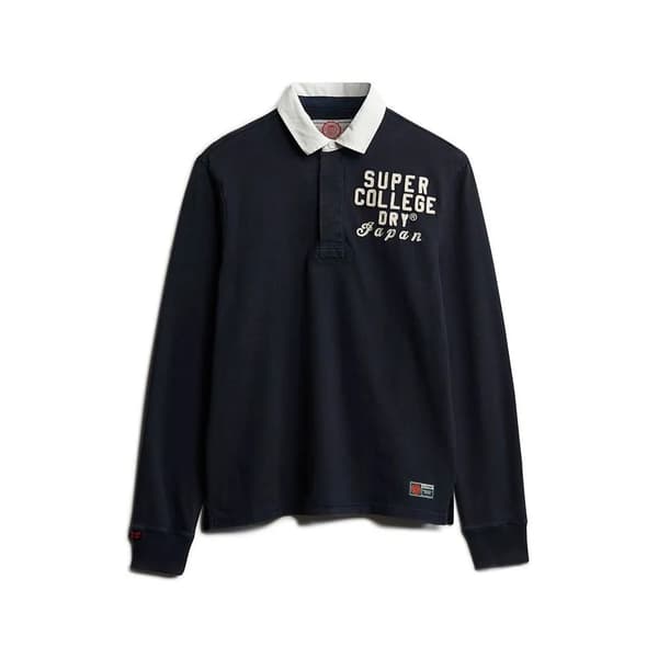 Superdry Vintage Athletic Rugby T-shirt Svart 2XL Man