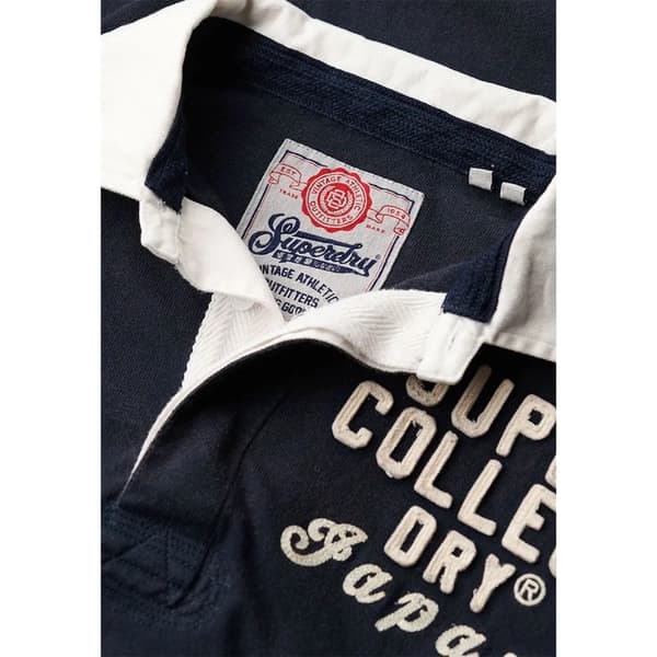 Superdry Vintage Athletic Rugby T-shirt Svart 2XL Man