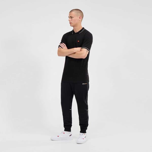Ellesse Rooks Kortärmad Polotröja Svart XL Man