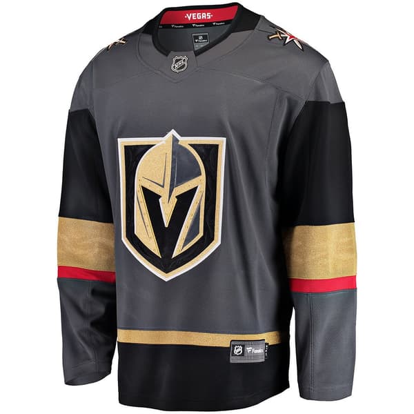 Fanatics Nhl Vegas Golden Knights Branded Home Breakaway T-shirt Med Lange ærmer Flerfarvet S Mand