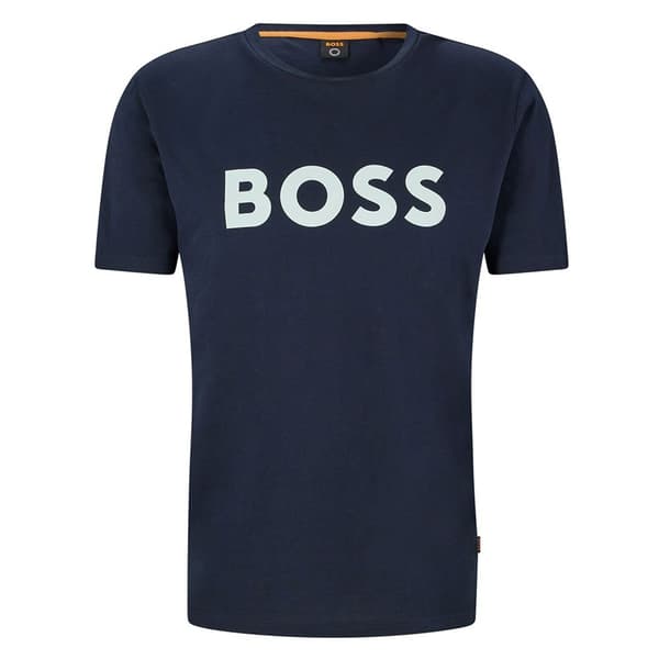 Boss Thinking T-shirt Blå 2XL Man