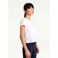 Miniatyrbild 3 av 5: Lole Everyday Kortärmad T-shirt Med V-ringning Vit L Kvinna